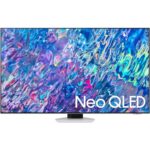 Samsung 55 Inch Neo QLED 4K Smart TV, (Series QN85B), Neo Quantum Processor 4K, Quantum HDR 24x, Color Silver Model – QA55QN85BAUXZN – 1 Year Warranty.