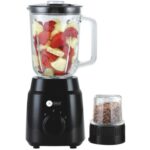 AFRA Japan 1.5 Liter 2 in 1 Blender Color Black Model – AF-600BLBK – 1 Year Warranty.