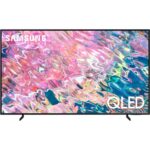 Samsung 85 Inch QLED 4K Smart TV, (Series Q60B), Quantum HDR, Quantum Dot, Air Slim Design, Smart Hub, Color Black Model – QA85Q60BAUXZN – 1 Year Warranty.