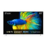 CHiQ 85 Inch QLED Smart TV HD Android 11.0, Black Model – U85QF8T – 1 Year Full Warranty
