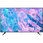 Samsung 85 Inch Crystal UHD 4K Smart TV, (Series CU7000), Crystal Processor 4K, Vivid Crystal Colors, Smart Hub, Color Black Model – UA85CU7000UXZN – 1 Year Warranty.