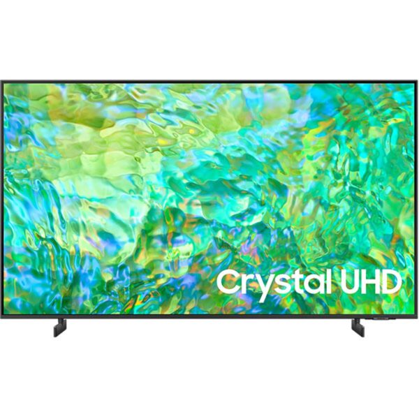 Samsung 55 Inch Crystal UHD Smart TV, Crystal Processor 4K, (Series CU8000), Vivid Crystal Color, Airslim, Smart Hub, Color Titan Gray Model – UA55CU8000UXZN – 1 Year Warranty.