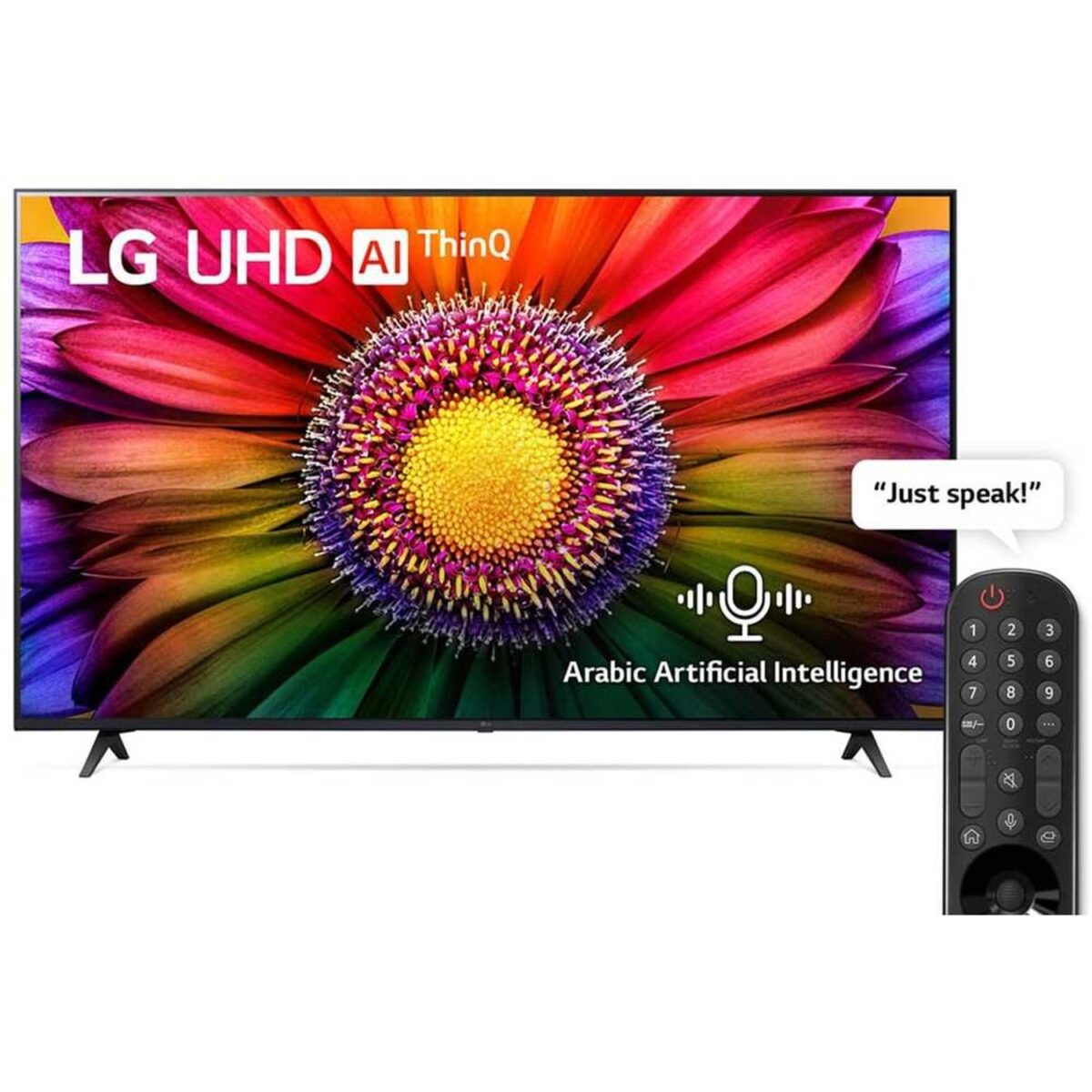 LG 55 Inch Smart TV UR80 Series 4K UHD Smart LED TV, With Magic Remote Color Black Model – 55UR80006LJ – 1 Year Warranty. - Image 1