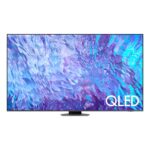 Samsung 98 Inch QLED Smart TV, (Series Q80C), Neural Quantum Processor, Quantum HDR+, Smart Hub, Color Carbon Silver Model – QA98Q80CAUXZN – 1 Year Warranty.