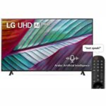 LG 65 Inch Smart TV, 4K UHD, UR78 Series, Magic Remote, WebOS, Smart AI ThinQ, Color Black Model – 65UR78006LL-AMAE | 1 Year Warranty