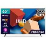Hisense 65 Inch QLED Smart With 4k Dolby Vision YouTube/ Netflix Black Model – 65A61K – 1 Year Warranty.