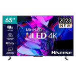 Hisense 65 Inch ULED 4K Smart VIDDA TV Class U7K Series Mini LED Black Model – 65U7K – 1 Year Warranty.