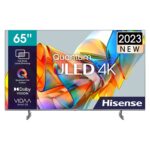 Hisense 65 Inch Smart TV ULED 4K VIDDA TV Class U6K Series Mini-LED Color Black Model – 65U6K – 1 Year Warranty.