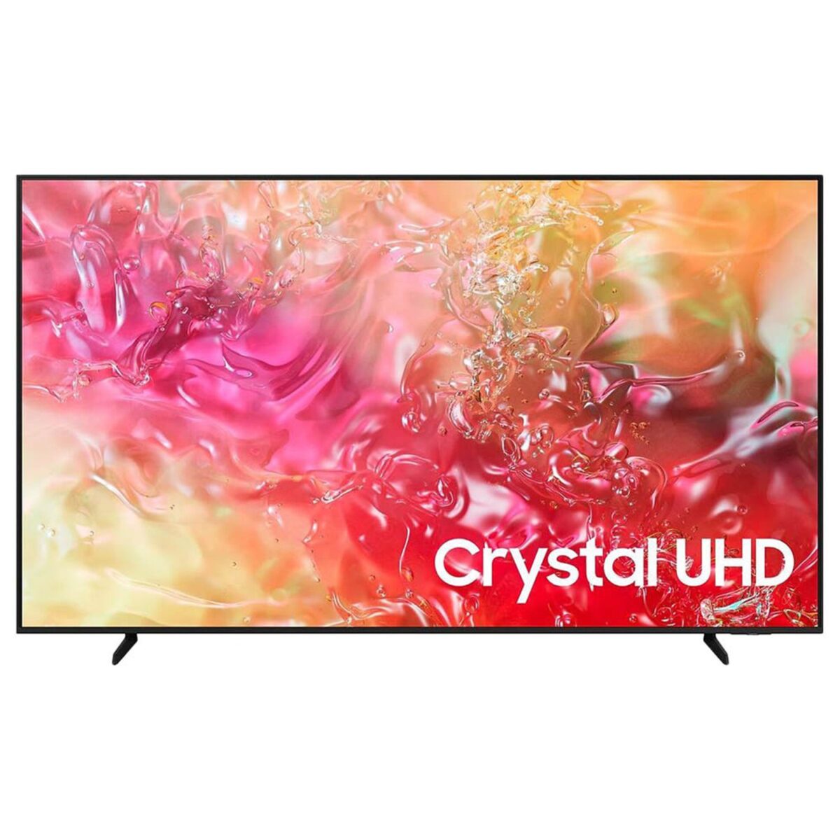 Samsung 43 Inch Crystal UHD Smart TV, PurColor, 4K Upscaling, Samsung TV Plus, Q-Symphony, Color Blcak (2024) Model – UA43DU7000UXZN – 1 Year Warranty, - Image 1