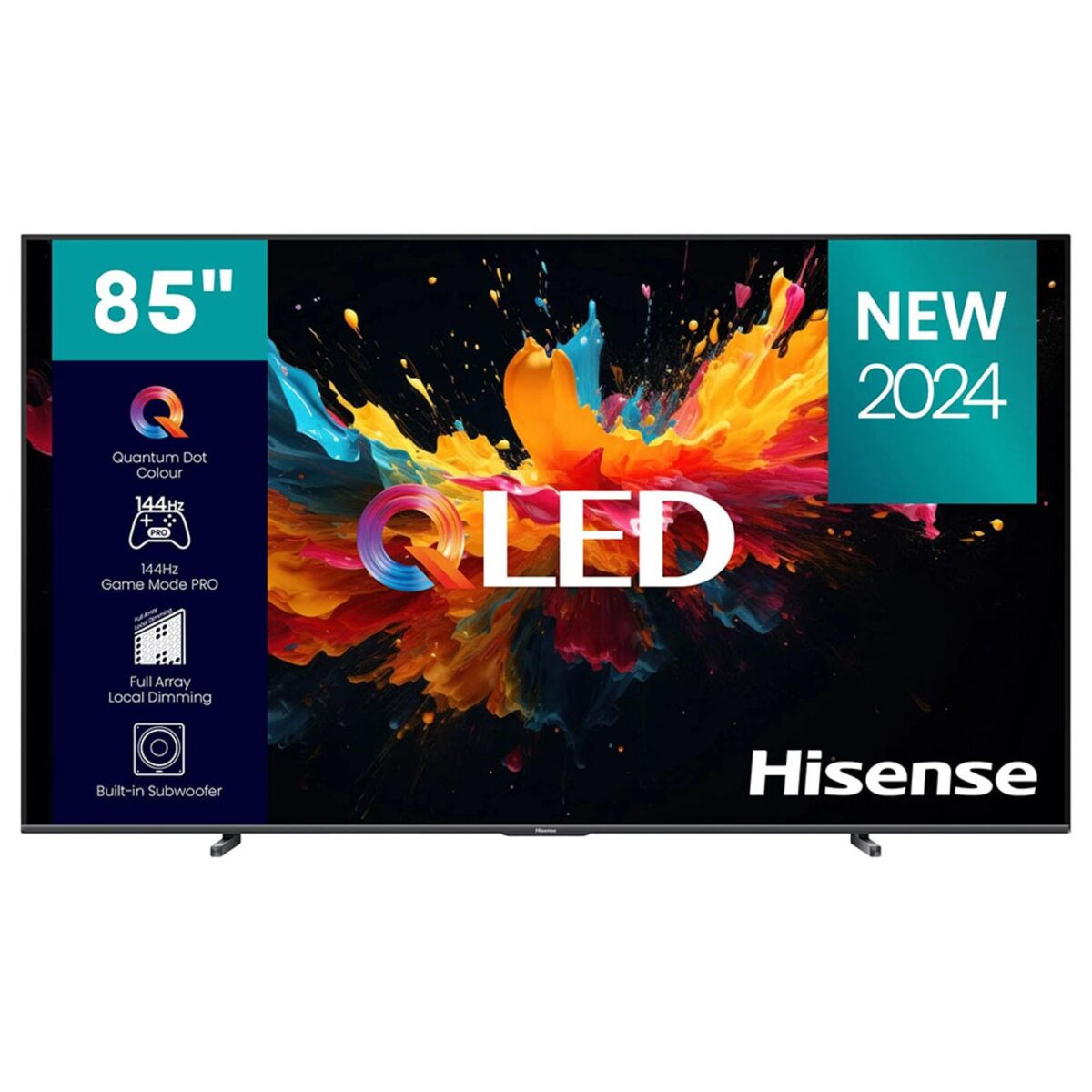 Hisense 85 Inch Smart TV Q7N Series 4K Ultra HD QLED High Refresh Rate Color Grey Model – 85Q7N – 1 Year Warranty. - Image 1