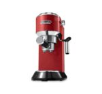DeLonghi Dedica Espresso & Cappuccino Maker Red Model EC685.R | 1 Year Full Warranty - Image 5