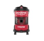 Hoover 1900W Power Force Drum Vacuum Cleaner 18 Litre Capacity With Blower Function Rubust drum design Red Model HT87-T1-ME | 1 Year Full Warranty