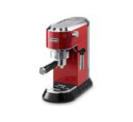 DeLonghi Dedica Espresso & Cappuccino Maker Red Model EC685.R | 1 Year Full Warranty - Image 2