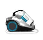 Hoover 2400 Watt Power 7 Bagless Cyclonic corded lightweight Canister Vacuum Cleaner Blue-Silver Model HC84-P7A-ME | 1 Year Full Warranty - Image 2