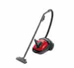 Hitachi 6 Liter Corded Canister Vacuum Cleaner, 1800 Watts, Color Red Model – CVBA1824CBSBRE | 1 Year Full Warranty