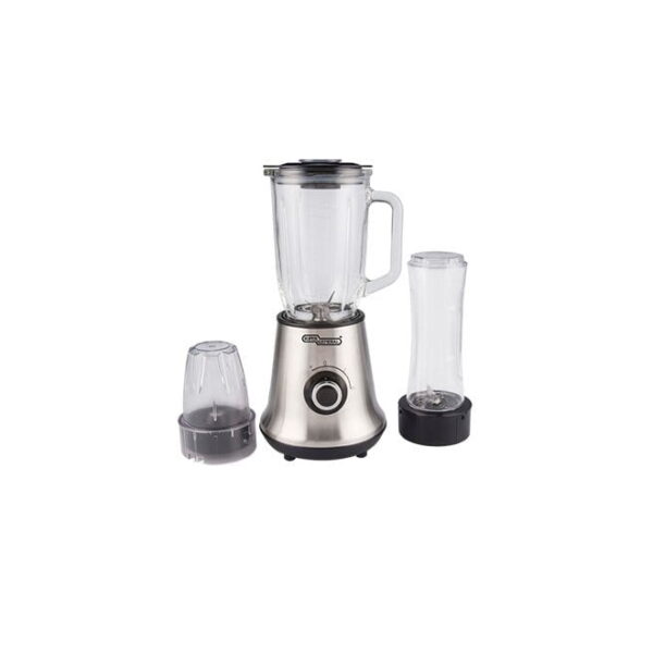 Super General Grinder Blender 1L Glass Jar Stainless Steel Blades Color Black Model SGB931D | 1 Year Warranty