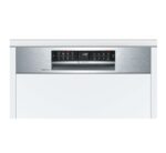 Bosch Serie 6 | Semi Built In Dishwasher Color White Model-SMI68NS10M | 1 Year Brand Warranty. - Image 3