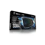 Sharkoon Skiller SGK4 Gaming Keyboard, Black - Image 4