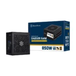 SilverStone DA850R 80 Plus Gold 850W ATX Fully Modular Power Supply,Black