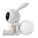 Starry Sky Moon Bunny Astronaut Projector Lamp Nebula Night - Image 2