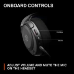 SteelSeries Arctis Nova 1P Multi-System Gaming Headset | Black - Image 3