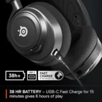 SteelSeries Arctis Nova 7 Wireless Multi-Platform Gaming Headset, 61553 - Image 3