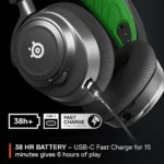 SteelSeries Arctis Nova 7X Multi-Platform Wireless Gaming Headset, Xbox Edition- 61565 - Image 4