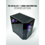 VirtuoPlus Gaming PC Core I7-13700F, RTX 4060, B760, 32GB 3600MHz RAM, 1TB SSD, 750W VX, RGB 360mm Liquid Cooler - Image 2