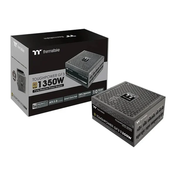 Thermaltake Toughpower GF3 Gold Full Modular Power Supply, Black- PS-TPD-1350FNFAGK-4