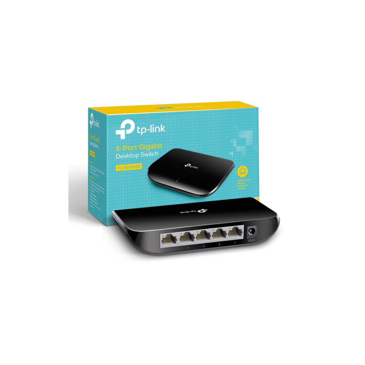 TP-Link Switch, 5-Port Gigabit - Image 1