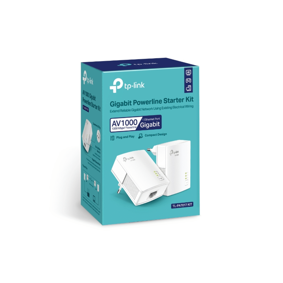 TP-Link AV1000 Powerline Starter KIT - Image 1