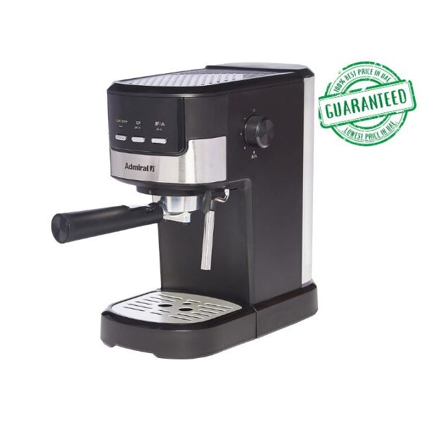 Admiral Espresso Coffee Maker, Black Model – ADCM8502 | 1 Year Full Warranty