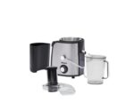 Nobel Juicer, 2 Litres Pulp Container, 1.1 Litre Juicer Cup, 2 Speed Control, Overheat Protection, Safety Lock, Color Silver/Black Model – NJE101E – 1 Year Warranty. - Image 5