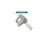 Nobel Hand Blender, 250W, 3-Speed, Chromed Beaters, Dough Hooks, Color White Model – NHB25 – 1 Year Warranty. - Image 3