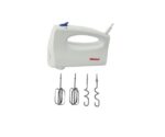 Nobel Hand Blender, 250W, 3-Speed, Chromed Beaters, Dough Hooks, Color White Model – NHB25 – 1 Year Warranty. - Image 4