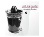 Nobel Portable Juicer, 160 Watts, Anti Drip Function, Anti Slip, Overheat Protector, Color Black Model – NJ406 – 1 Year Warranty. - Image 4