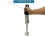 Nobel 4 In 1 Hand Blender, 800W, 600ml Chopper Bowl With Egg Whisk, Color Silver Model – NHB444 – 1 Year Warranty. - Image 3