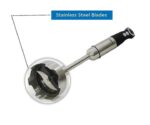 Nobel 4 In 1 Hand Blender, 800W, 600ml Chopper Bowl With Egg Whisk, Color Silver Model – NHB444 – 1 Year Warranty. - Image 4