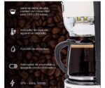 Daewoo 1.25 Litres Coffee Maker, 13 Cup Drip, Glass Kettle, 1000W Color Black Model – DW-DCM-337B – 1 Year Brand Warranty. - Image 3