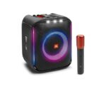 JBL Partybox Encore Portable Party Speaker with Digital Wireless Mic 100W Powerful Sound Black Model JBLPBENCORE1MICUK | 1 Year Warranty