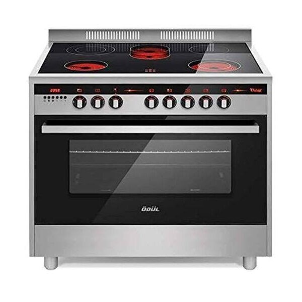 Lofratelli Freestanding 90x60cm Gas Cooker 5 Burners (Elitline Series) Silver Model- OE 9050 PRM CERN | 1 Year Brand Warranty.