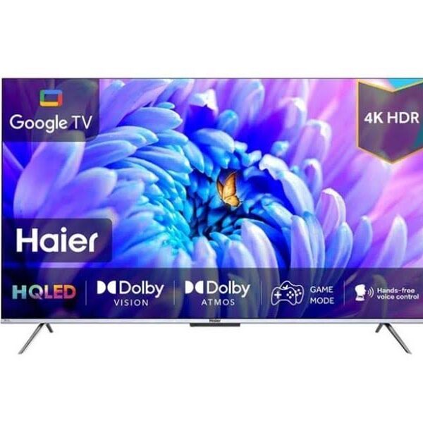 Haier 75 Inch HQLED TV, 4K UHD, Dolby Vision, Dolby Atmos, Gaming Mode, Color Black Model – H75P751UX – 1 Year Warranty.