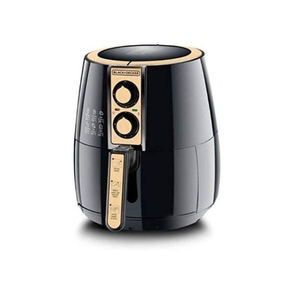Black+Decker Air Fryer With Multifunction Air Convection technology 1500 W Black/Gold Model AF300-B5 | 1 Year Warranty