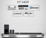 Sony Real 5.1ch Dolby Audio Soundbar for TV Wireless Rear Speakers Model HT-S40R | 1 Year Warranty - Image 4