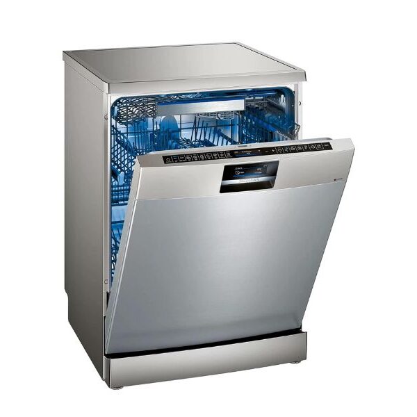 Siemens Freestanding Dishwasher 8 Programs ‎13 Place Settings IQ700 Silver Model SN27ZI48DM | 1 Year Full Warranty
