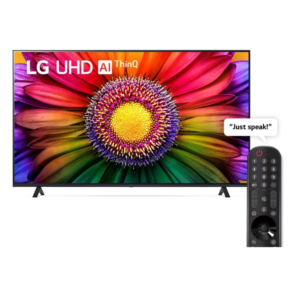 LG 55 Inch Smart TV UR80 Series 4K UHD Smart LED TV, With Magic Remote Color Black Model – 55UR80006LJ – 1 Year Warranty. - Image 3