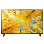LG 50 Inch Smart TV, 4K UHD, WebOS TV With ThinQ AI, Active HDR, (NANO751 Series) Black Model – 50UQ751EG – 1 Year Warranty.