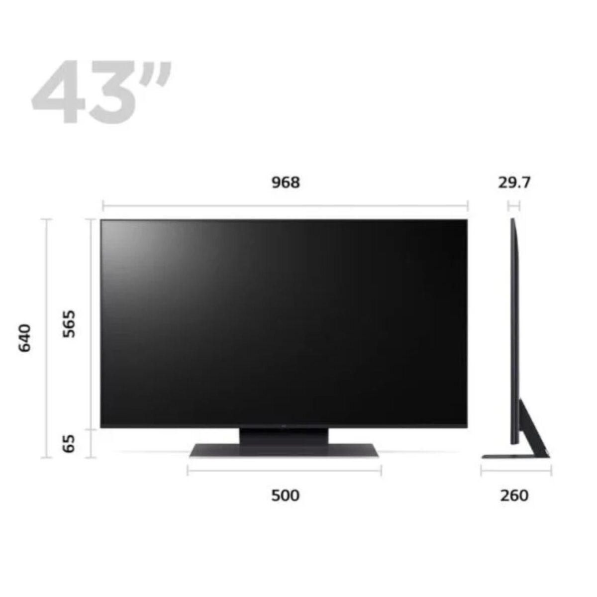 LG 43 Inch Smart LED TV, (UR9100 Series), 4K Ultra HD, HDR, Color Black Model – 43UR91006LA | 1 Year Warranty - Image 2