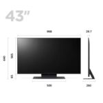 LG 43 Inch Smart LED TV, (UR9100 Series), 4K Ultra HD, HDR, Color Black Model – 43UR91006LA | 1 Year Warranty - Image 2