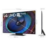 LG 50 Inch Smart LED TV, (UR9100 Series), 4K Ultra HD, HDR, Color Black Model – 50UR91006LA | 1 Year Warranty - Image 2